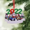 ニュースト2022クリスマスデコレーション樹脂ペンダントdiy手書き名サンタクロース雪だるまクリスマスツリーの装飾品