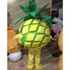 Disfraz de mascota de piña de Halloween, personaje temático de dibujos animados de frutas, Festival de Carnaval, vestido elegante, tamaño adulto, traje de fiesta al aire libre de Navidad