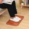 Одеяло V Зимнее отопление ноги в офисе Home Electric Pad теплые ноги нагреватель кожаный нагреватель домохозяйств Y2209 Y2209