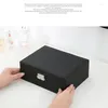 Jewelry Pouches Fashion PU Large Capacity Jewlery Display Earring Holder Gift Packaging Velvet Organizer Modern Jewellery Storage Box