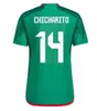 2022 MEXICO SOCCER JERSEY Home Away 22 23 Usas Raul Chicharito Lozano Football Shirt McKennie Pulisic dest Men Kids Uniforms Fans Player Player Version