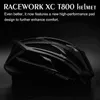 Casques de cyclisme RACEWORK XC T800 Casque Cyclisme Spécialisé Casque Intégral pour Hommes Sécurité Intégrale Enduro Route VTT Léger VTT T220921