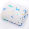 Decken Swaddling 6 Schichten Bambus Baumwolle Säugling Kinder Swaddle Wrap Decke Schlafen Warme Steppdecke Bettdecke Musselin Baby Zeug 220927