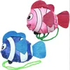 Tecknad clownfish fällbara tygväskor shopping present miljövänlig förvaringväska lk288