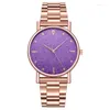 Wristwatches Women Unisex Watch Starry Sky Vintage Stainless Steel Strap Present Gift