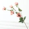 Decorative Flowers 5pcs Artificial Flower Wedding Decoration Anemone Simple Grass Pattern Rose Fake Wholesale