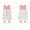 Ropa para niños, saco de dormir, pijamas, monos de otoño sin mangas, pijama de franela para exteriores, sacos de dormir para bebés y niños, ropa de dormir 20220928 E3