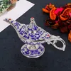 Decorative Objects Figurines Vintage Legend Aladdin Lamp Magic Genie ing Ligh Tabletop Crafts For Home Wedding ation Gift Party 220928