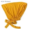 V￪tements ethniques Soft Modal Muslim Turban Hat Inner Hijab Caps Islamic SweetCarf Bonnet India Female Headwrap Turbante Mujer