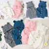 Vestes mignon oreille enfant en bas âge garçons filles enfants bébé pull à capuche tricot chaud manteau vêtements d'extérieur 220928