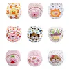 Tygblöjor 3PC Baby Lovely Cartoon Waterproof Potty Training Panties Födda underbyxor inte 220927