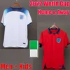 22 23 Världscupen Mead Soccer Jersey Kane Sterling Rashford Sancho Grealish Mount Foden Saka Football Shirt Women Men National Team