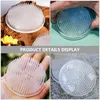 Soap Dishes 2 Pcs Round Flower Arranger Plastic Arrangement Base Fixation