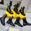 Designer Boots Knit Women Boot Stretch Martin Shoes Winter Ankle Shoe Chelsea Motorcykel Riding Platform Booties