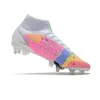 Отсуть туфли мужская футбольная суперфляйская элита SG Pro Football Boots Outdoor Training Studs Clits Chuteiras Оптовые 220926