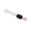 Smoking Pipes Glass Blunt Flared Mouthpiece White and Pink Color Mini Hand Pipe Similar as Streamroll One Hitter