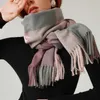 Sjaals winter vrouwen luxe vrouwelijke Britse Bagh borstelde faux kasjmier sjaal mode dames herfst sjaalsgebruik dual-gebruik plaid y2209