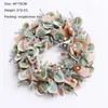 Decorative Flowers Nordic Simulation Fake Green Plant Hydrangea Art Artificial Wedding Birthday Holding Garland Pendant Party Home Decor