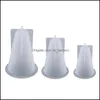 Molds Ring Cone Resin Mold Flexible Clear Sile Holder Mod For Diy Stand Jewelry Display Wedding Gift Drop Delivery 2021 Tools Equipmen Dhmg6