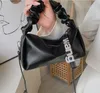 Candy Folds Women Purses Handbags Fashion Soft Lady Shoulder Crossbody Bags Casual Female Hobos Square Messenger Tote Bag
