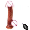 Wibrator z zabawkami seksu 22 cm pchnięcie super realistyczne wysokiej jakości płynny silikonowy dildo sztuczne zabawki penisa dla kobiet dorosłych xxx