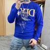 Mode herren Pullover Hoodies Hut Straße Design Druck Langarm Warme Verdickt männer Pullover Herbst Winter Neue Männliche kleidung M-5XL