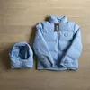 Pulls pour hommes Men's Trspstar London Veste à capuche détachable Ice Blue Fleece Activewear Femme Hiver Chaud