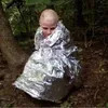Blanket Hypothermia rescue first aid kit camp keep foil mylar lifesave warm heat bushcraft outdoor thermal dry emergent blanket survive Y2209