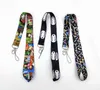 20pcs Cartoon Japan Anime Neck Strap Lanyards Badge Holder Rope Pendant Key Chain Accessorie New Design boy girl Gifts Small Wholesale 2022