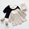 Flickans klänningar Girls Autumn Children Style Baby Kids Toddder Cute Lace broderad prinsessans fest för 220927