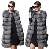 Womens Fur Faux Coat Women Winter Warm Fake Vest Fashion Mink Sleeveless Long 3XL 220927