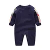 Pagliaccetti Vestiti per bambini Primavera Estate Pagliaccetto in cotone a maniche lunghe Tuta per neonato Abbigliamento per bambini Tuta per neonato moda cartone animato