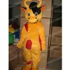 Leistung niedliche Kuh Maskottchen Kostüme Cartoon Charakter Kleid Anzüge Karneval Erwachsene Größe Weihnachten Geburtstag Party Halloween Outdoor Outfit Anzug