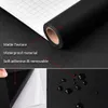 Wallpapers Matte Black Vinyl Self Adhesive Contact Paper Drawer Peel Stick Removable Decoration Modern Wallpaper Papel Pared 220927