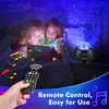 Night Sky Star Projector Home Night Light For Kid 3 in 1 Ocean Wave LED Laser Projector Lamp Home Decor Light With Bluetooth Speaker Remote Control