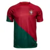 2022 PortuguesaS Soccer Jerseys Maillot Foot Joao Felix Ruben Neves Bruno Bernardo Fernandes Diego J. Otavio 2022 2023 Home Away Thrid Chemise de football Hommes Kit Ensembles