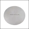 Tapis Tapis 6 Pcs Restaurant Rond Environnemental Pvc Napperon Nordique Anti-Ébouillantage Tapis De Table Steak Plaque Lieu Drop Delivery 2021 Accueil Dhhrc