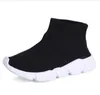 Mode Bottes Garçons Filles chaussette Chaussures décontractées Baskets chaussures de sport Paris designer triple-s Léger respirant noir et blanc classique lent extérieur Chaussure EUR 26-35