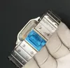 시계 패션 커플 시계 Reloj Hombre Mens 39.8mm 여자 35.1mm 제곱 다이얼 기계 작업 안정적인 방수 디자이너 LuxuryWatches Bigbang Watchs DHGATES