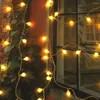 Strings 1.5M 3M 10M Fée Boule Guirlandes LED Guirlande De Noël Chaîne Lumineuse Décor Pour La Fête De Mariage Année Batterie Puissance Blanc Chaud