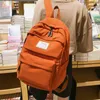 Okul çantaları su geçirmez naylon kadın sırt çantası kadın Koreli seyahat çantası büyük kapasiteli üç parçalı genç kız 220926