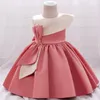 Robes de fille PLBBFZ fleur bébé filles robe baptême pour 1st année anniversaire dentelle fête mariage baptême vêtements pour bébés