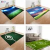 Tapis 11 sortes de terrain de football 3D imprimés grands tapis pour salon enfants terrain de salon tapis tapis flanelle douce