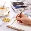 Fournitures de peinture porte-stylo rond creux, ensemble de stylos de signature pour mariage, fiançailles, livre d'invités, cadeau de saint-valentin