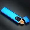 Creative personality touch induction mini USB charging lighter advertising gift electronic cigarette lighter LK289