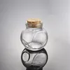 Latest Smoking Multi Style Thick Glass Mini Wooden Cork Stopper Dry Herb Tobacco Spice Stash Bottle Storage Case Snuff Snorter Sniffer Pocket Jars Tank DHL