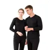 Sous-vêtements thermiques pour hommes hommes hiver longs Johns ensembles polaire garder au chaud par temps froid taille L à 4XL 220927