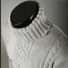 Herentruien Warme Turtleneck Sweater Men trekken Homme Casual pullovers mannelijke buitenverklaring slanke gebreide trui 220928