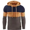 Męskie swetry Sweter Mężczyźni Sprężyna jesień męski sweter sweter swobodny z kapturem ciepły dzianinowy kokat pull homme plus size 5xl odzież wierzchnia 220928