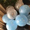 Jul dekoration ballong 12 tum snöflinga latex ballong xmas snöflingor tryckta ballonger festdekorationer leveranser bh7677 tyj